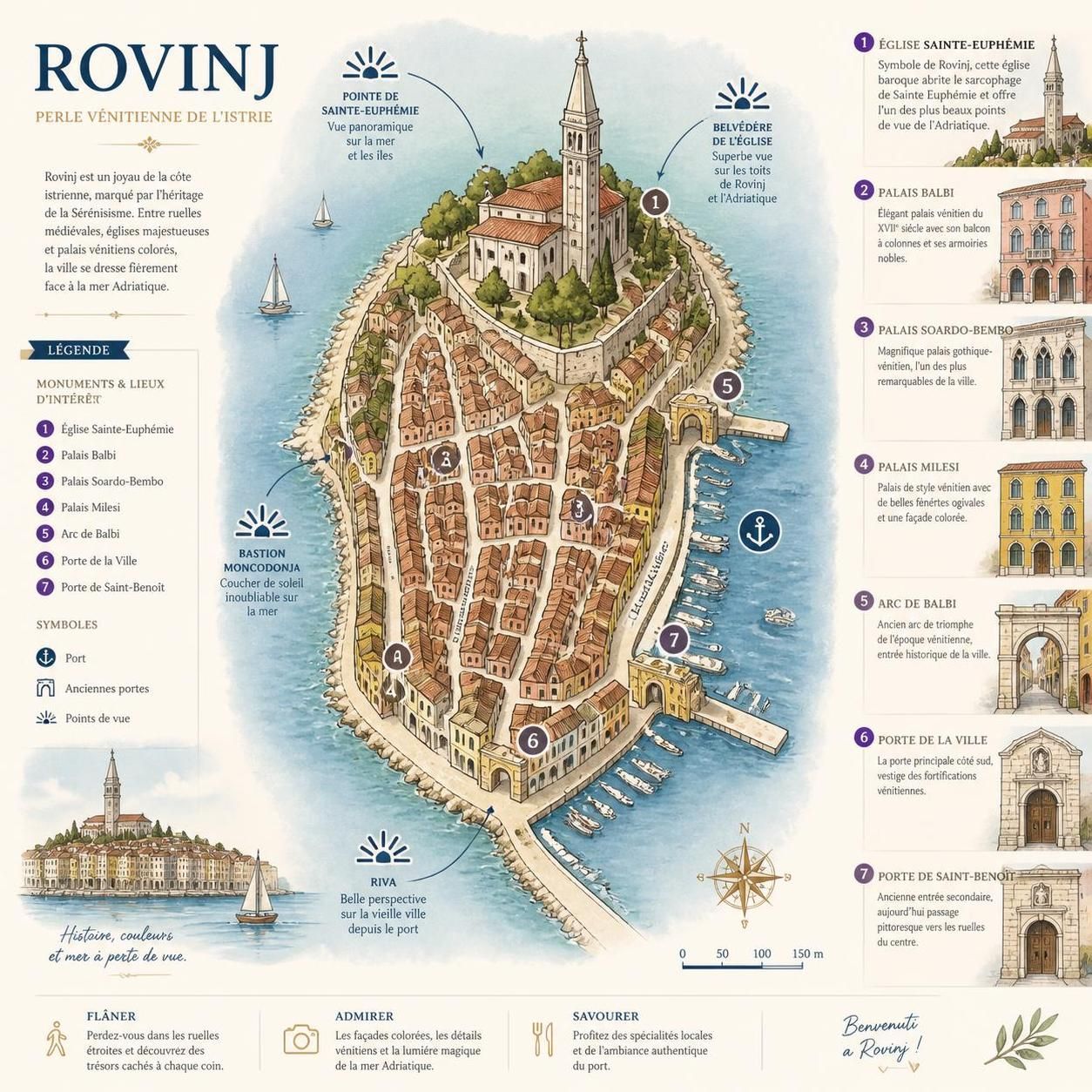 découvrez rovinj, la charmante venise istrienne en croatie, souvent éclipsée par les grandes plages du sud. plongez dans son authenticité, son patrimoine historique et son atmosphère unique.