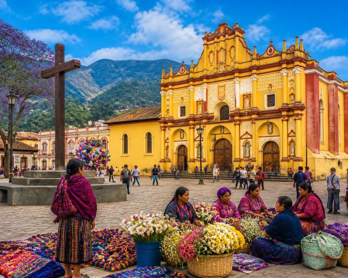 découvrez san cristóbal de las casas, joyau des hauts plateaux du chiapas, et ses marchés tzotzils authentiques, une destination culturelle fascinante souvent éclipsée par cancún dans les brochures touristiques.